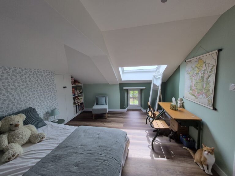 Une chambre douce et apaisante